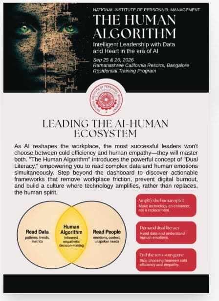 The Human Algorithm -Leading The AI-Human Ecosystem